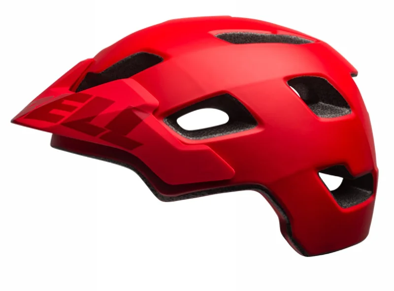 bicycle carbon signal-Bell Stoker MTB Helmet - Matt Red-Marsala