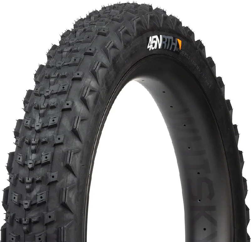 bicycle steel signal-45NRTH Dillinger 4 Tire - 26 x 4.2 Tubeless Folding BLK 120 TPI Custom Studdable