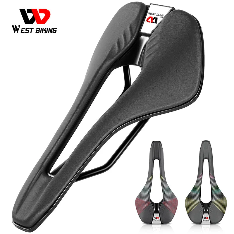 bicycle retro signal-WEST BIKING Professional Road Bike Saddle Ultra Light