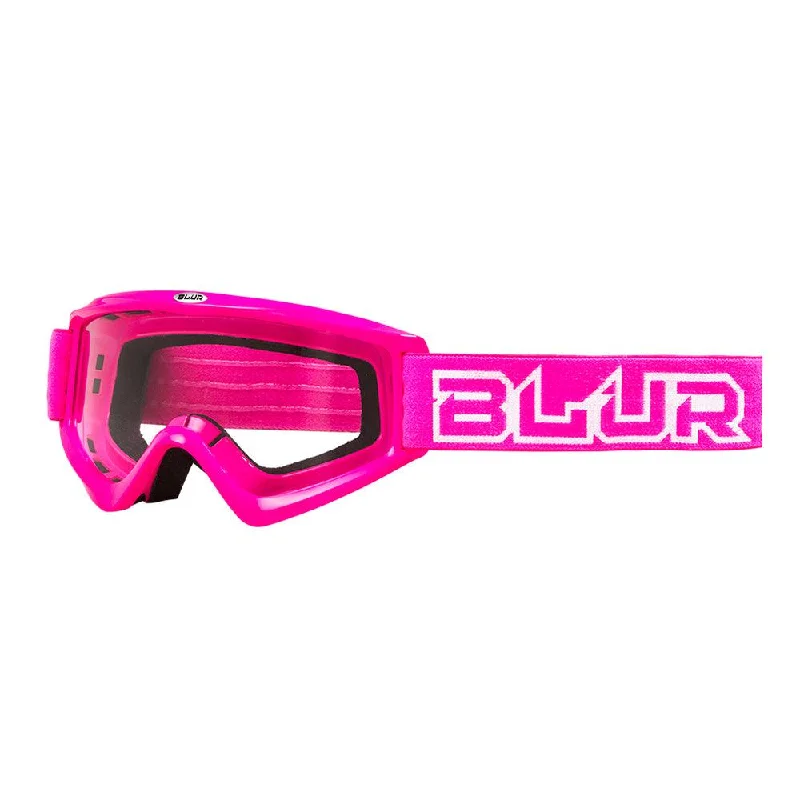 bicycle suspension sag-BLUR B-ZERO 2020 GOGGLE - PINK