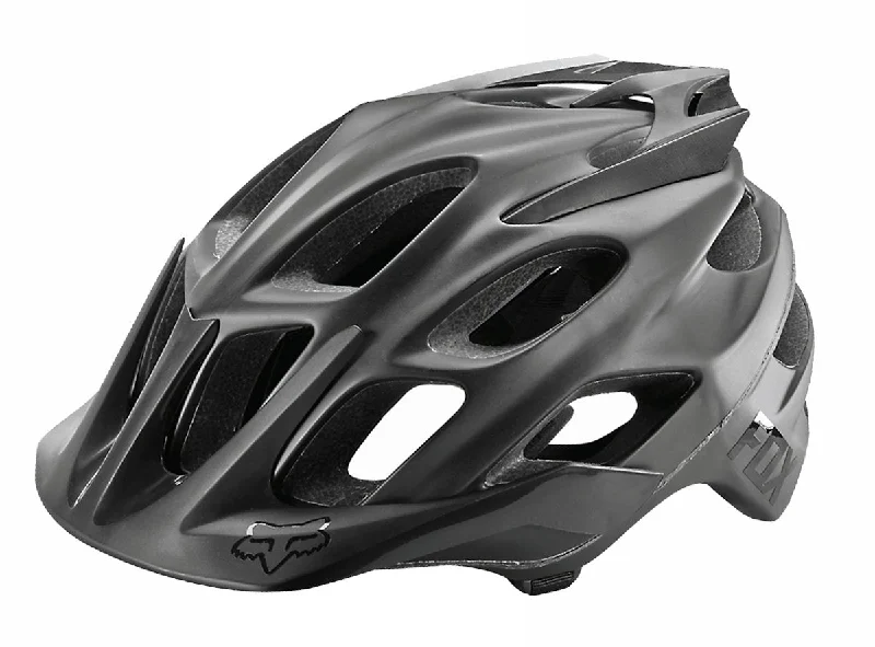 bicycle workshop signal-Fox Racing Flux MTB Helmet - Matt Black - 2016