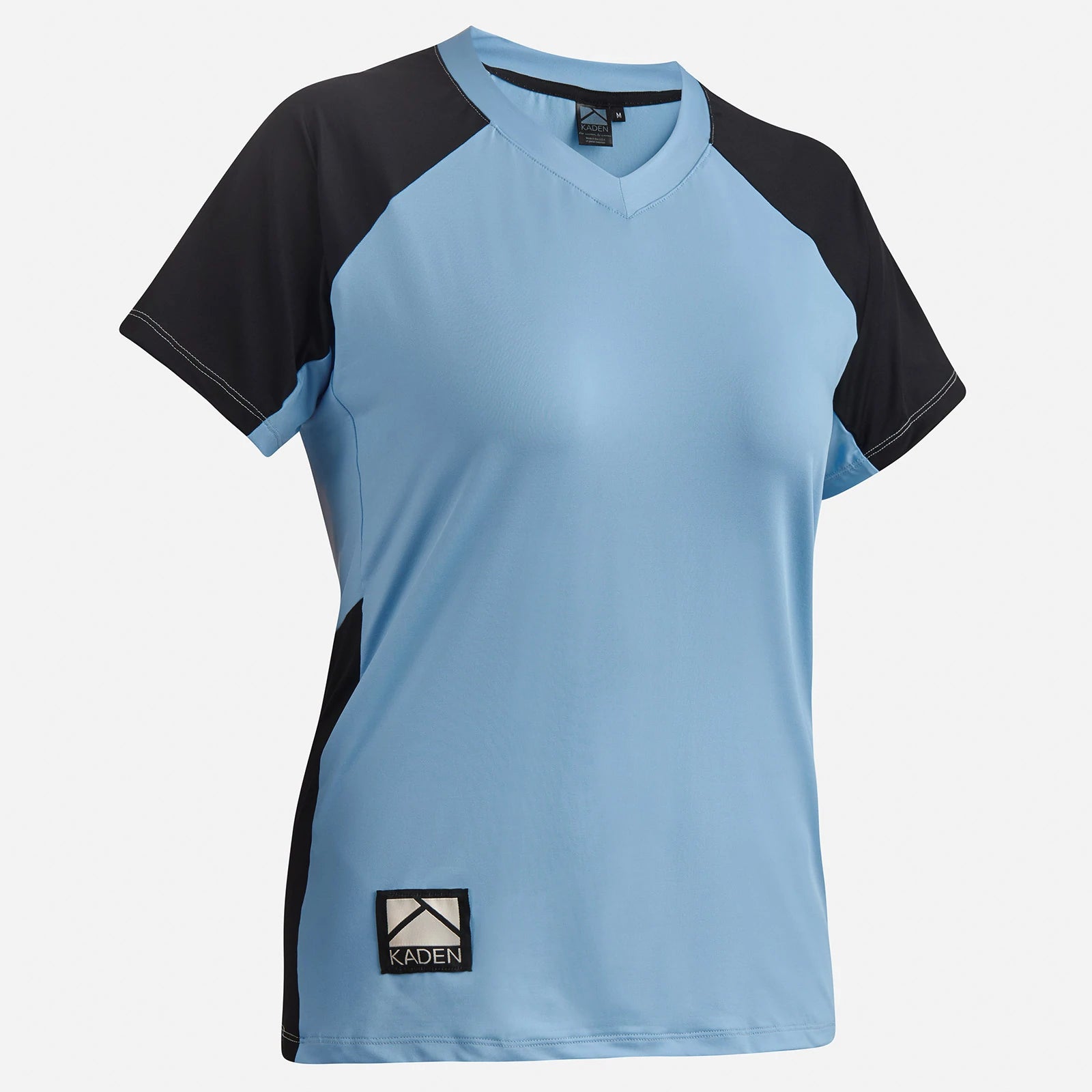 bicycle stem flex-Kaden Apparel Cady-V Short Sleeve MTB Jersey - Womens - Perry