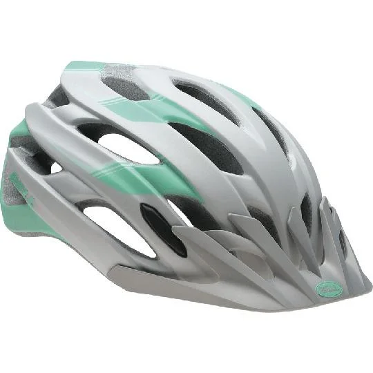 bicycle workout signal-Bell Event XC Helmet - Silver-Mint Speed Fade