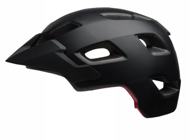 bicycle road signal-Bell Stoker MTB Helmet - Matt Black