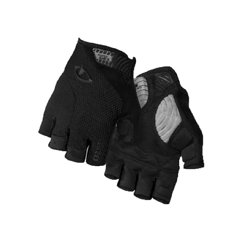 bicycle rotor signal-Giro Strade Dure Supergel Road Cycling Glove - Black