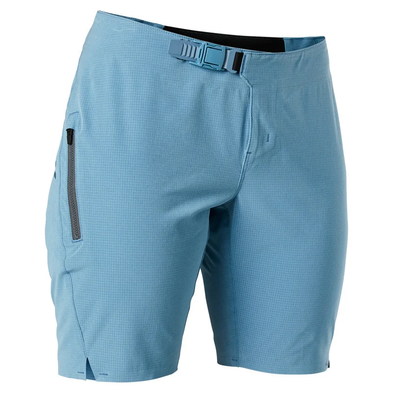 bicycle pedal resilience-Fox Racing Flexair Lite MTB Short - Womens - Dusty Blue