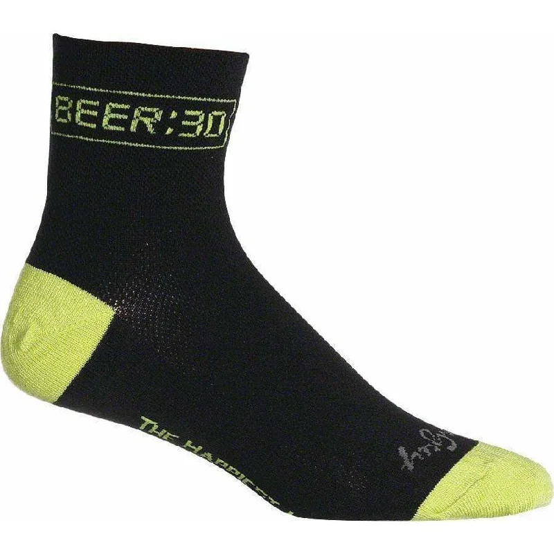 bicycle brake resistance-Classic Beer:30 Cycling Socks - 3 inch