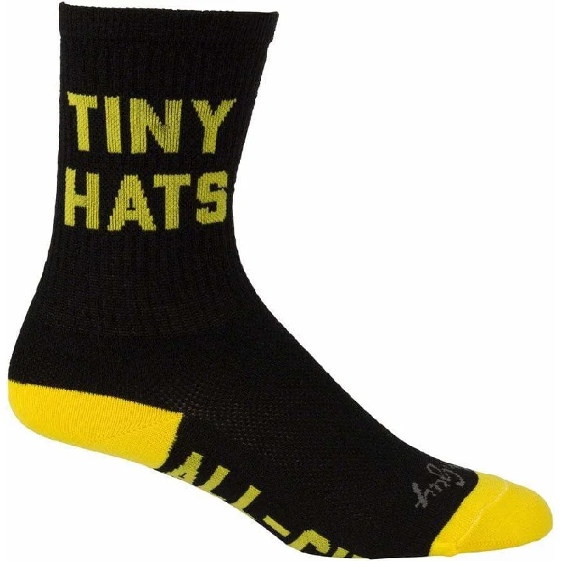 bicycle brake toughness-Tiny Hat Society Cycling Socks - 6 inch