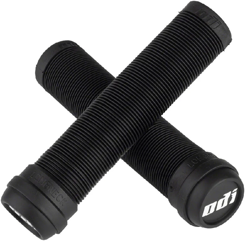 bicycle triathlon signal-ODI Flangeless Longneck Grips - Black