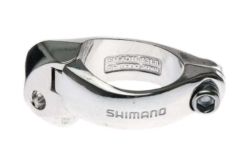 bicycle cleaner durability-Shimano 31.8mm Front Derailleur Clamp AD11