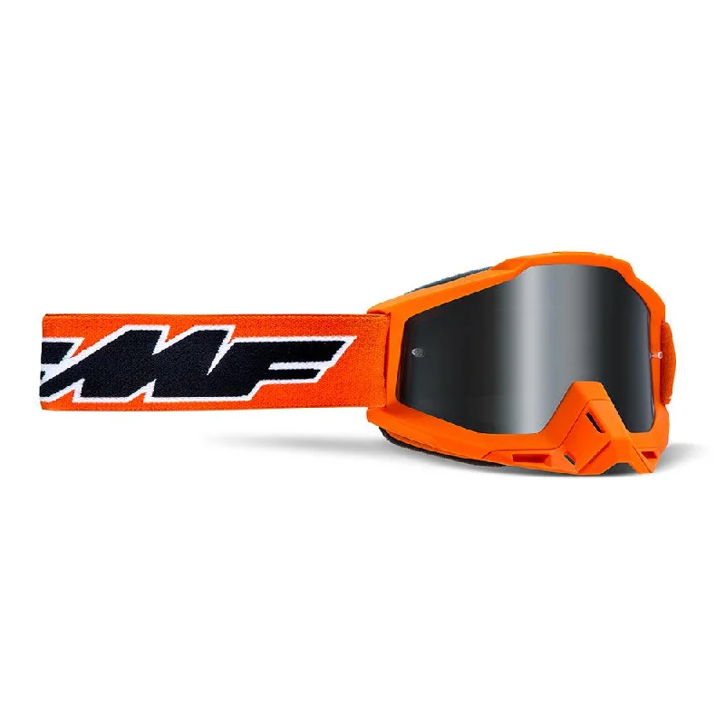 bicycle frame flex-FMF POWERBOMB SAND GOGGLE - ROCKET ORANGE (SMOKE)