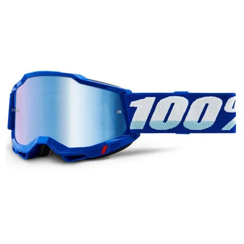 bicycle safety signal-100% ACCURI 2 GOGGLE - BLUE (BLUE MIRROR)