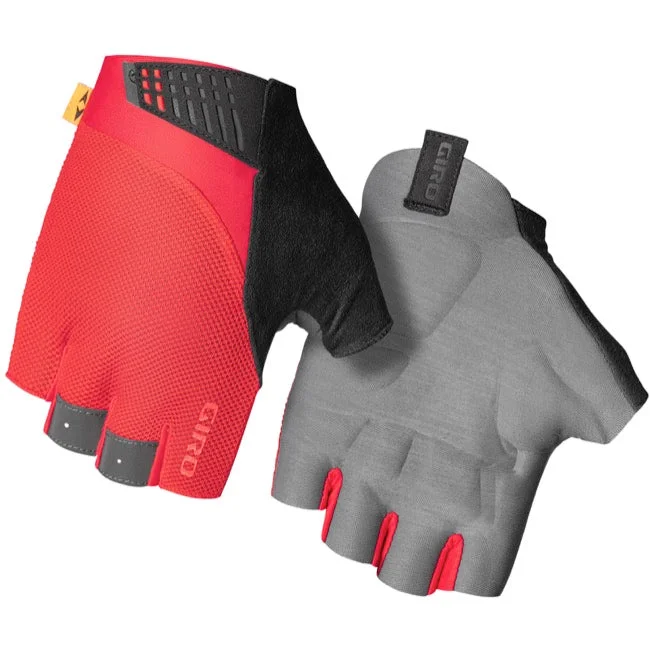 bicycle track signal-Giro Supernatural Road Cycling Glove - Bright Red