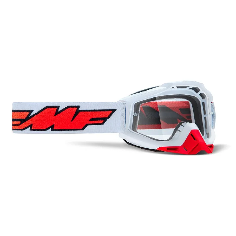 bicycle BMX signal-FMF POWERBOMB GOGGLE - ROCKET WHITE (CLEAR)