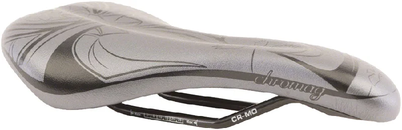 bicycle electric signal-Chromag Juniper LTD Saddle - Chromoly Metallica