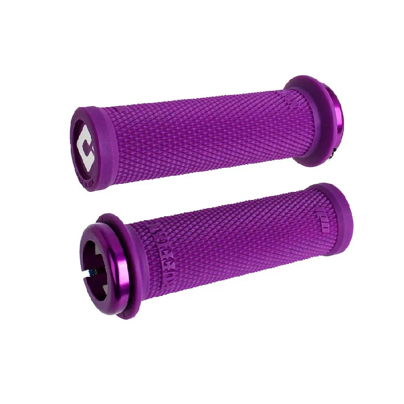 bicycle road signal-ODI Ruffian Mini V2.1 Grips 110mm Purple Pair