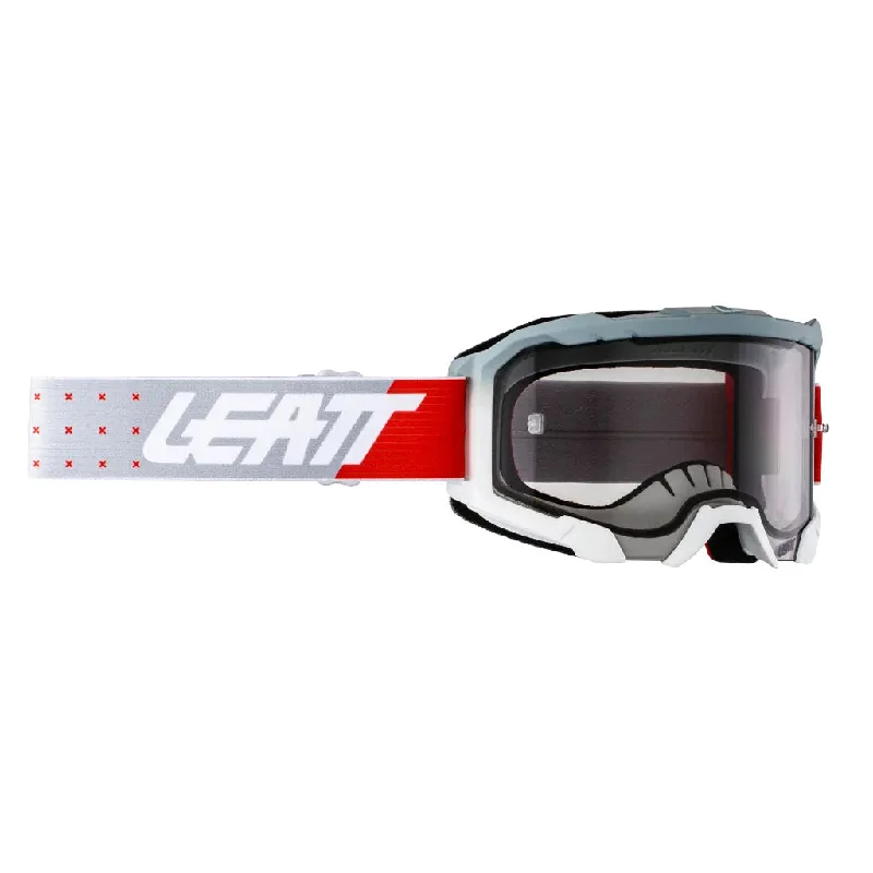 bicycle chain strength-Leatt Velocity 4.5 Goggle 58% Lens Forge Light Grey