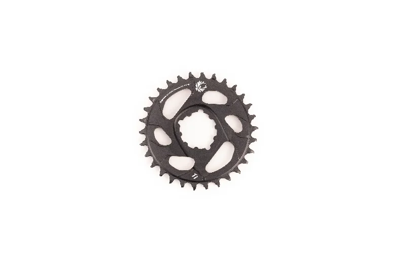 bicycle calorie signal-Sram X-Sync2 30T Direct Mount Chainring with -4mm Offset for Eagle Fat Bike Cranks