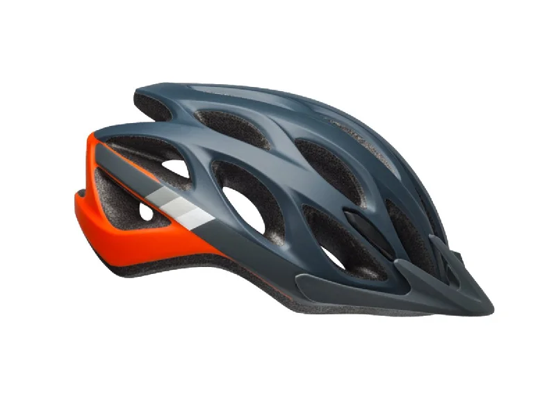 bicycle tool precision-Bell Traverse MTB Helmet - Matt Slate-Dark Gray-Orange - 2019