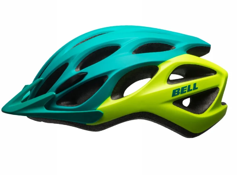 bicycle brake fade-Bell Traverse MTB Helmet - Matt Emerald-Retina Sear