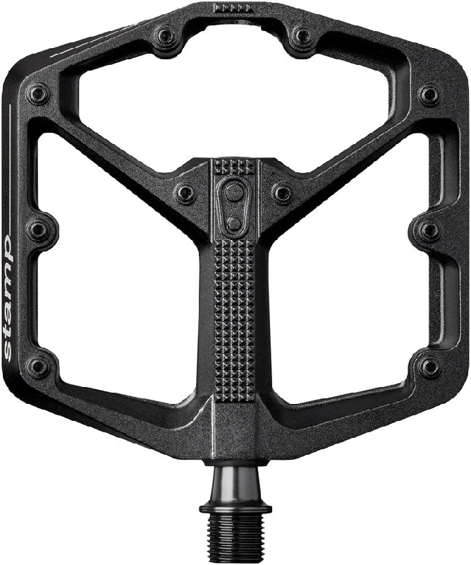 bicycle charity signal-Crankbrothers Stamp 3 Pedals - Platform Magnesium 9/16" Black Large