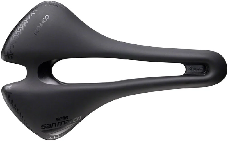 bicycle gear toughness-Selle San Marco Aspide Short Open-Fit Comfort Dynamic Saddle