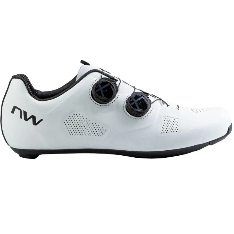 bicycle tour signal-Scarpe Northwave Revolution Wide - Bianco