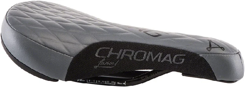 bicycle knee signal-Chromag Overture Ltd Saddle 243 x 136mm Unisex 279g Metallica