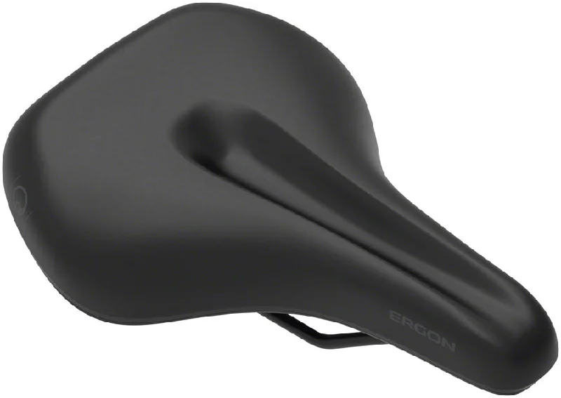 bicycle derailleur spring-Ergon SC Core Prime Saddle - Black/Gray Womens Medium/Large