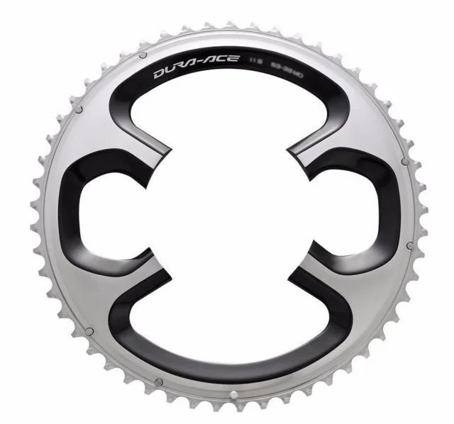 bicycle tire traction-Shimano Dura Ace 50T Chainring