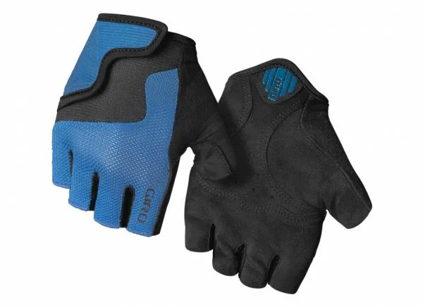 bicycle gloves signal-Giro Bravo Junior Road Cycling Glove - Youth - Shabori Blue