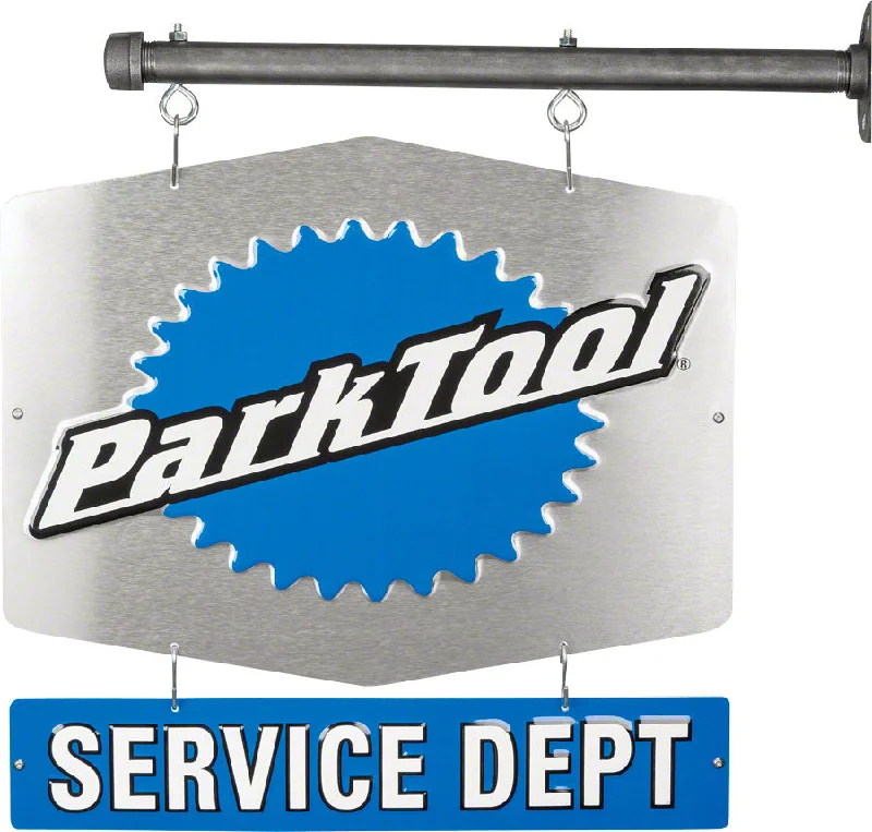 bicycle track signal-Park Tool Double-Sided Shop Service Department Sign