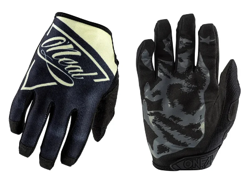 bicycle gloves signal-O'Neal Mayhem Reseda MTB Glove - Black-Beige