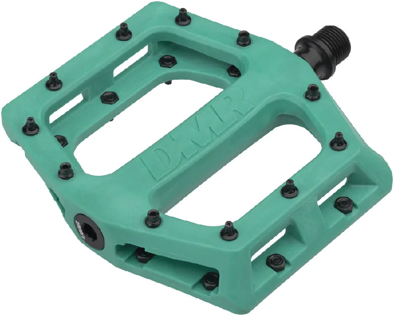 bicycle chain signal-DMR V11 Pedals - Platform Composite 9/16" Turquoise