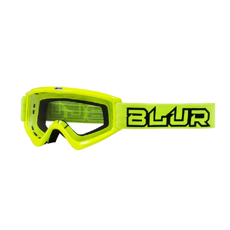 bicycle cleat signal-BLUR B-ZERO 2020 GOGGLE - NEON YELLOW