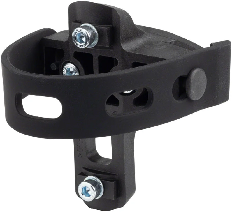 bicycle pedal signal-Abus Bordo Saddlefix Bracket - Fits 6000K/90 and 6000C/90 - Raincap Included