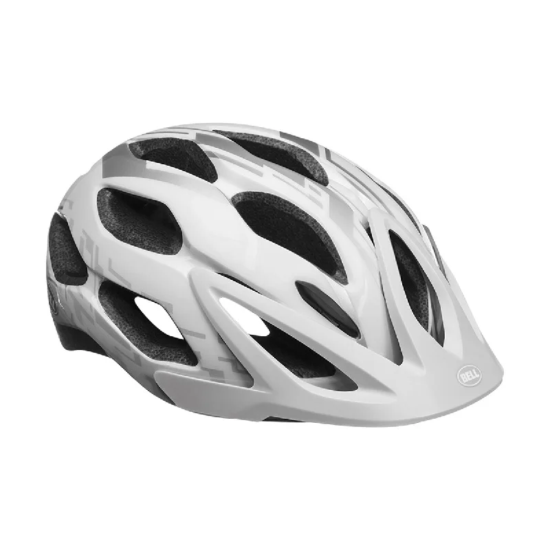 bicycle charity signal-Bell Indy MTB Helmet - Silver-White Zeta