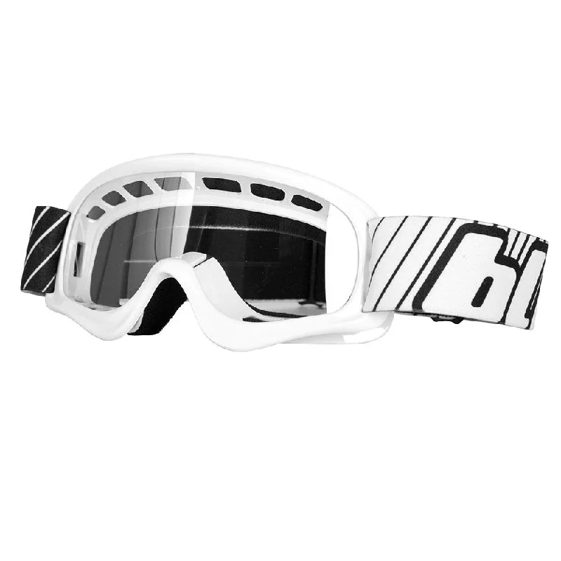 bicycle chainline width-BLUR B-ZERO 2020 YOUTH GOGGLE - WHITE