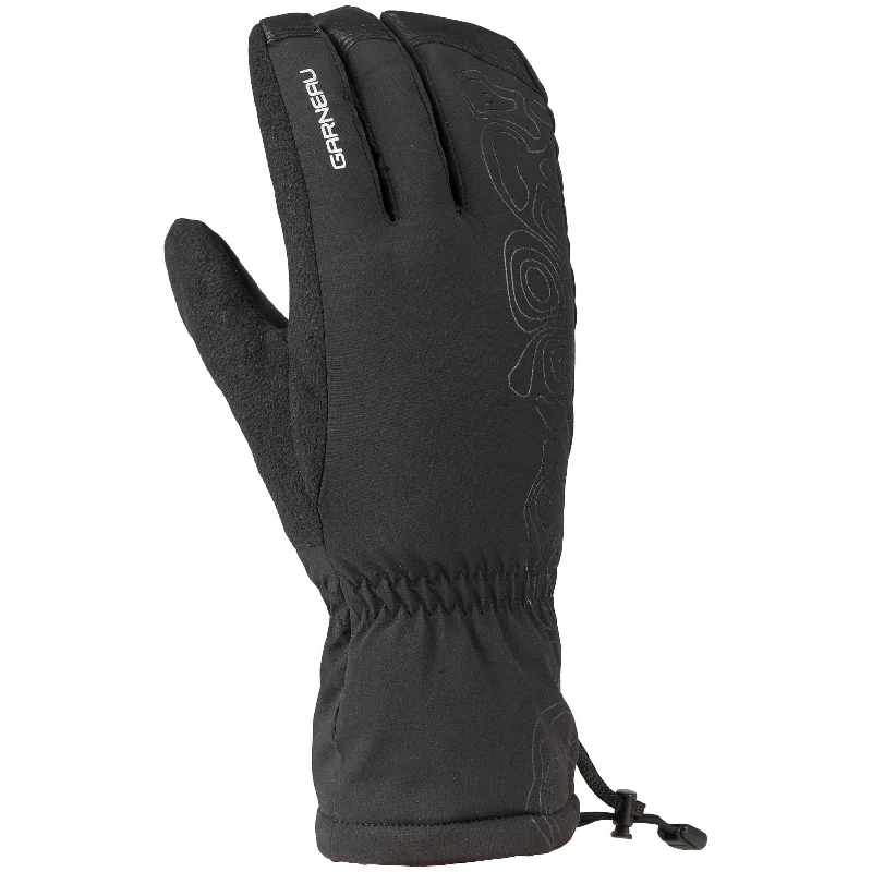 bicycle pump robustness-Louis Garneau Bigwill 2 Winter Glove - Black