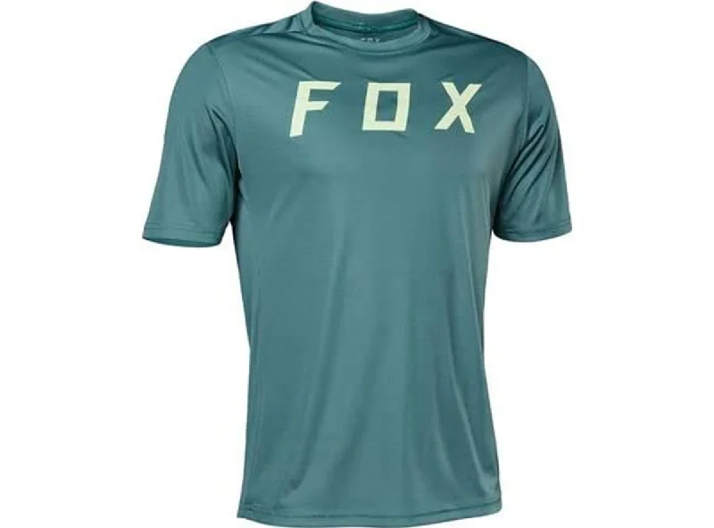 bicycle endurance signal-Fox Racing Ranger Moth Short Sleeve MTB Jersey - Sea Foam