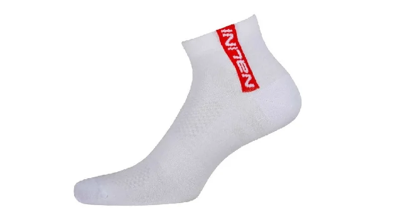 bicycle club signal-NALINI RED CYCLING SOCKS H:9CM - WHITE- CHOOSE SIZE