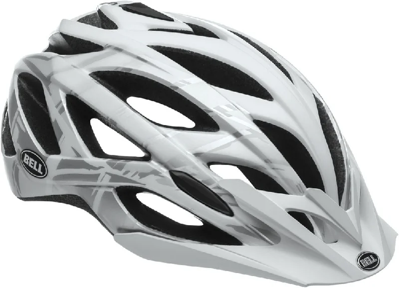 bicycle hybrid signal-Bell Sequence MTB Helmet - Matt White