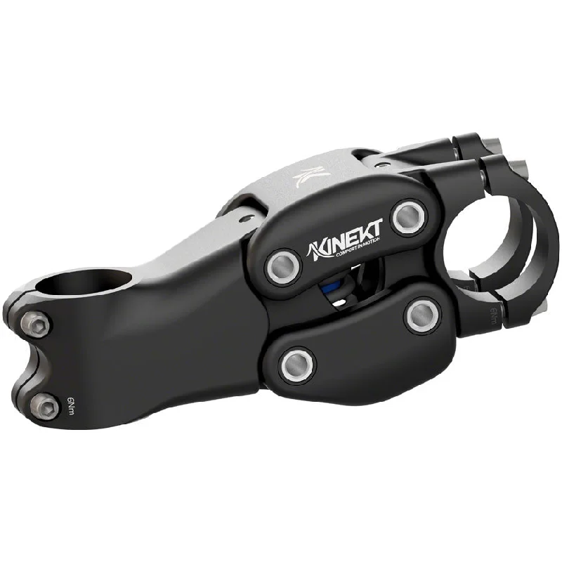 bicycle chain signal-Cirrus Cycles Kinekt Suspension Stem - 31.8 Clamp, +7, 1-1/8", Alloy, Black