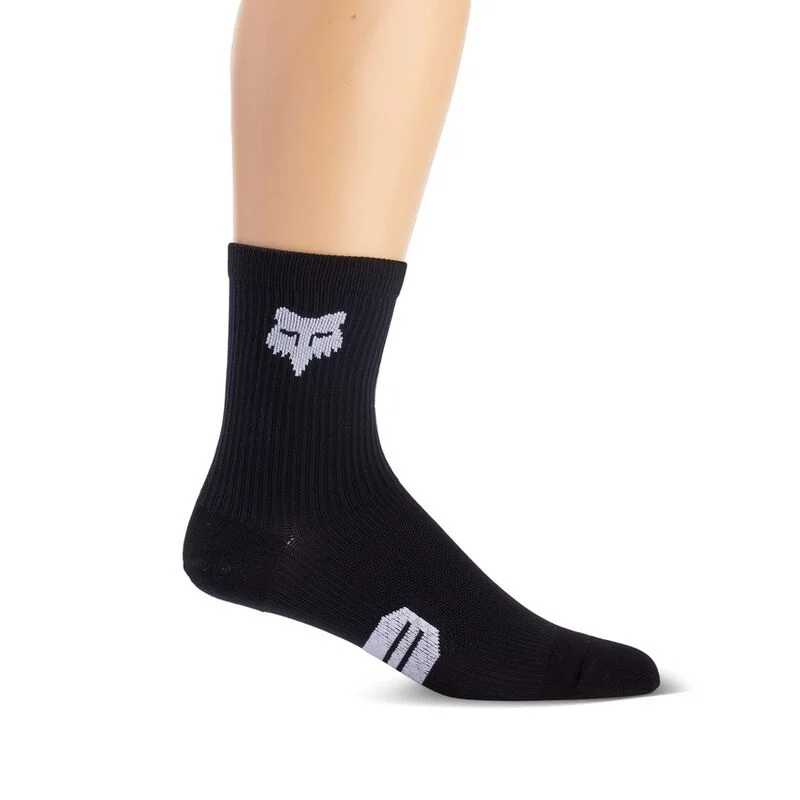 bicycle sharing signal-Fox Racing 6" Ranger Sock - Black - 2024