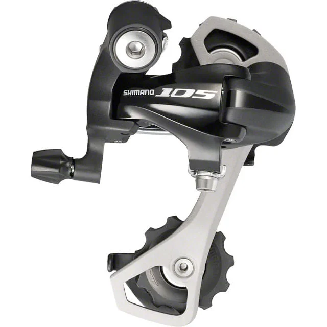 bicycle lever toughness-Shimano Medium Cage 105 Rear Derailleur