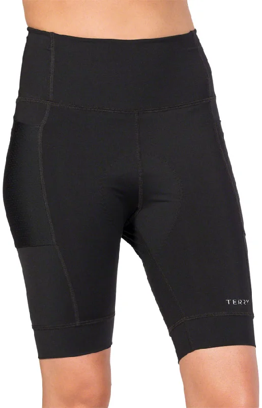 bicycle gravel suspension-Terry Holster Hi Rise Shorts