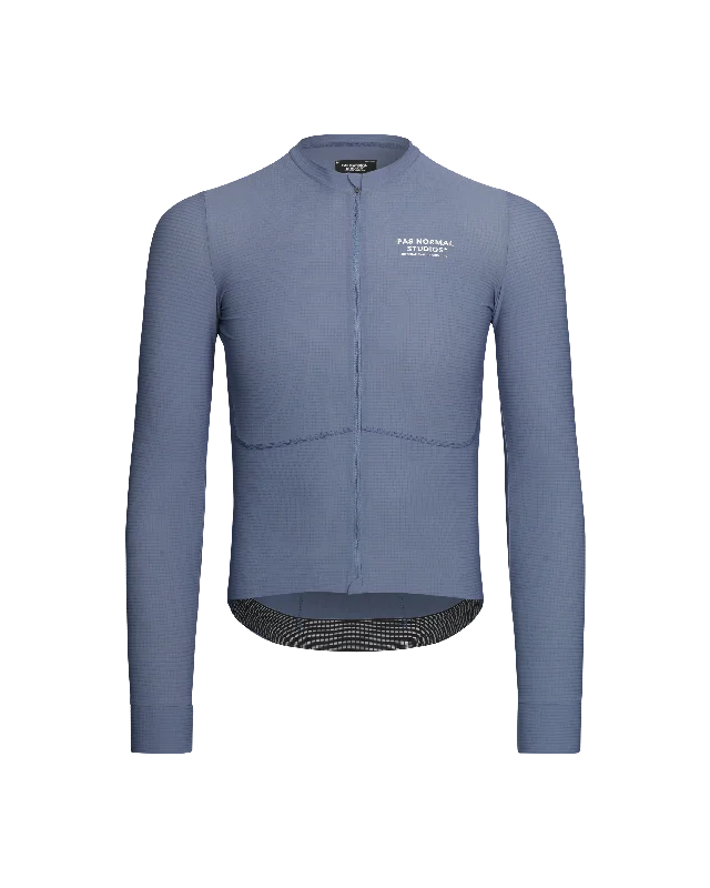 bicycle seatpost angle-Mechanism Pro Long Sleeve Jersey - Matt Blue