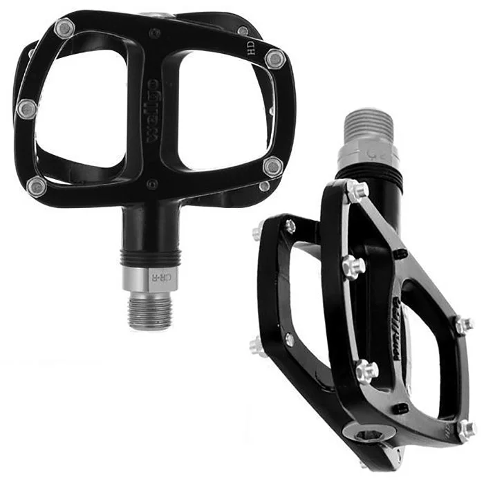 bicycle paint signal-Wellgo Touring City Road Bike Platform Pedals Alloy Sealed