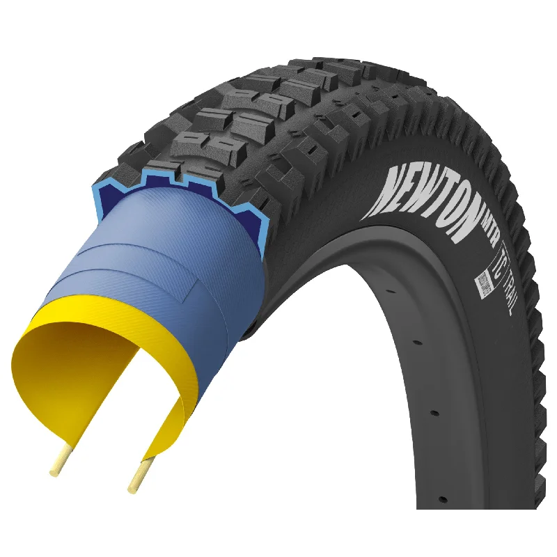 bicycle repair signal-Goodyear Newton MTR Trail Tubeless 29x2.4" Black