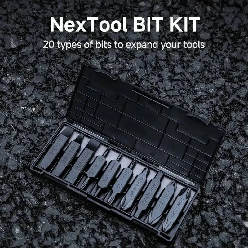 bicycle calorie signal-Xiaomi NexTool Hex Bit Accessory Kit 20 Types of Screwdriver Set for  Pocket Tools E1 Flagship Captain Hand Tools Multi-tool